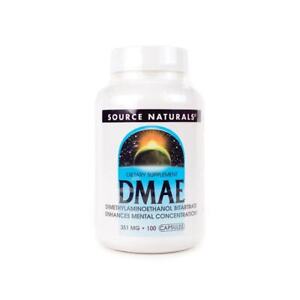 Source Naturals Dmae 351 mg 100 Caps