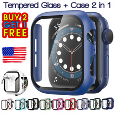 Full Cover Case & Screen Protector For iWatch Apple Watch Series 8 7 6 5 4 Ultra
