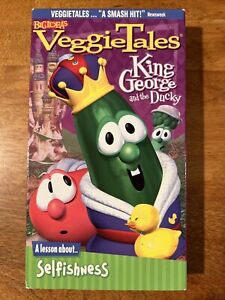 VeggieTales - King George and the Ducky (VHS, 2000) In Very Good Used Cond