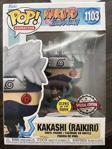 Funko POP! Animation Kakashi (Raikiri) #1103 Special Edition GITD Figure
