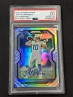 Justin Herbert 2020 Panini Prizm Rookie Silver Auto RC Chargers PSA 5 / 10 #325