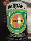 Vintage Bardahl Formula 1 Oil Supplement Quart Can, Full, Clean Label