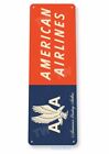 AMERICAN AIRLINES LOT OF 5 TIN SIGNS AMERICAS LEADING AIRLINE AVIATION AIRPLANE