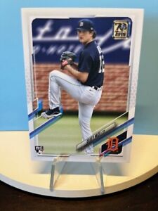 2021 Topps Series 1 Casey Mize #321 SP Photo Variation RC Rookie Detroit Tigers
