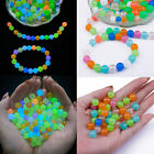 Acrylic Beads Glow In The Dark Fishing Loose Beads For Jewelry Making DIY