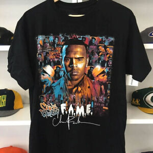 Rare Chris Brown Fame Tour Shirt Gift Funny Unisex All Size Tee