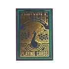 1 DECK Bicycle Peacock green cold foil playing cards