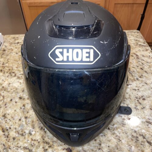 Shoel Multitec Motorcycle ~~Dot~ Helmet ~~~ Black~ Medium~