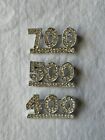 Vintage Tupperware Sales Award Pins~ Costume Jewelry ~Rhinestones ~ 400 500 700