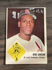 1963 Fleer Bob Gibson #61 St. Louis Cardinals HOF Set Break