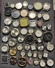 Lot of 70 Untested Watch Heads for Parts or  Repair - Over 3.5 lbs - NO BANDS