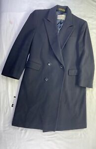 Vintage Yves Saint Laurent Trench Coat Virgin Wool Black men size M
