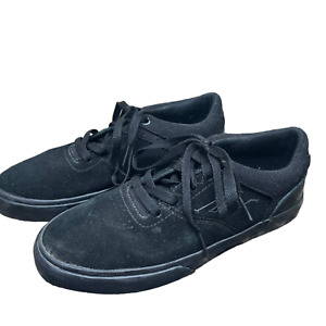 Emerica The Reynolds Low Vulc Skate Shoes Black/Black Men's Size 5.5