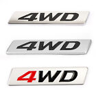 New Metal 4WD Emblem Car Fender Trunk Tailgate Badge Decals Sticker 4WD 4X4 SUV