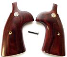 Smith & Wesson S&W K/L Frame Grips Square Butt Rosewood S&W Medallions