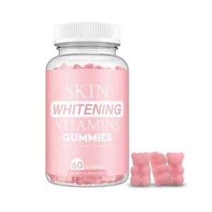 Organic Glutathione Skin Health Glow Whitening Multivitamin Gummies 60 Count