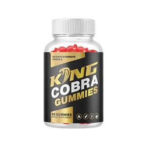 King Cobra Gummies Extra Strength Formula Pills for Men-60 Gummies