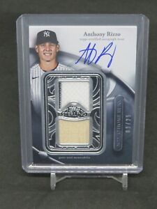 New Listing2024 TOPPS STERLING ANTHONY RIZZO GAME USED PATCH AUTO /25 NEW YORK YANKEES MS2