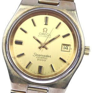 OMEGA Seamaster Cosmic 2000 Date gold Dial Automatic Men's Watch_780459