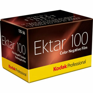 Kodak Ektar 100 ISO 35mm 36 Exp Color Negative Film Roll For Film Cameras