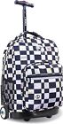 Kids Rolling Backpack for Teen. Roller Bookbag with Wheels,18
