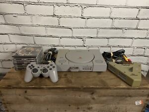 Sony Playstation PS1 Video Game Bundle SCPH-5501 Console System, fully tested!