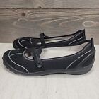 Privo By Clarks Shoes Womens 8 M Black Leather Casual Slip On Mary Jane Lowtop
