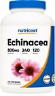 Nutricost Echinacea 800mg, 240 Vegetarian Capsules - 120 Servings