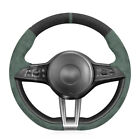 Alcantara Steering Wheel Cover Wraps For Alfa Romeo Giulia Quadrifoglio Stelvio
