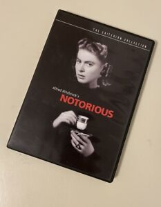 Notorious (DVD, Hitchcock, Criterion Collection, Cary Grant, Ingrid Bergman)