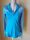 Nu SKIN Ladies Sun Protection Active Wear Sweater, Size S, Blue And White. Golf