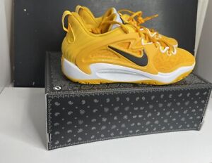 New Mens Nike KD 15 TB Promo Basketball Shoes Size 9 University Gold DX6648-701