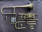 New ListingOLD FRENCH C VALVES TROMBONE by OUVRIERS REUNIS PARIS - GREAT PLAYER