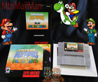 Custom FanArtBox SNES 1994 Super Mario All Stars + Mario World W/Manual & Sleeve