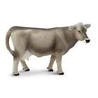 BROWN SWISS COW FARM Animal Figurine Safari Ltd. toy