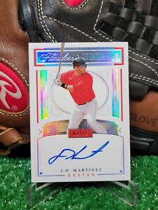 2021 Flawless Baseball J. D. Martinez Honore Ink Auto  1/15 *On Card Auto*