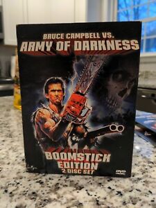 New ListingArmy of Darkness (DVD, 2003, 2-Disc Set, Boomstick Edition) OOP Anchor Bay