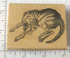 Stamp Francisco “ Sleeping Hound” 1882-94 wood mount rubber stamp