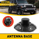 1 Car Antenna Base Cover Glossy Black For 2007-2021 Jeep Wrangler JK JL JT Parts (For: Jeep Gladiator)