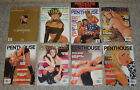 (Lot of 8) Vintage Penthouse Magazines - 1989 to 2001 Adult Only