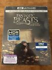 Fantastic Beasts And Where To Find Them 4k + Bluray + Digital Steelbook New