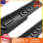 Left & Right Badge for Offroad Accessories Door Fender Emblem Decoration Black (For: 2011 Toyota Tundra)