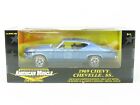 1:18 Scale RC Ertl American Muscle #33337 Die-Cast 1969 Chevy Chevelle SS - Blue