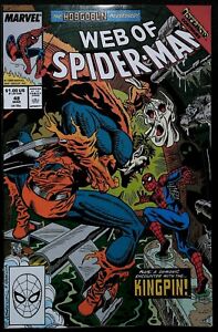 Web of Spider-Man #48 1989 - 1st Full Appearance of Demogoblin