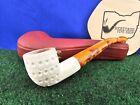 New ListingMBSD Featherweight Hand-Carved Block Meerschaum Estate Pipe With Fitted Case