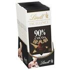 Lindt Excellence Bar, 90% Cocoa Supreme Dark Chocolate, Gluten Free, Great for
