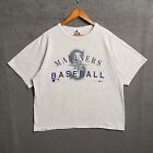 Vintage 90s Champion Seattle Mariners Shirt XL 90s Baseball Graphic Tee