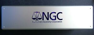 NGC Silver Plastic Storage Box Container Holds 20 Certified Graded Coin Slabs
