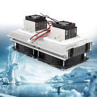 12V Semiconductor Refrigeration Cooler DIY Peltier Module Cooling Fan Kit 140W