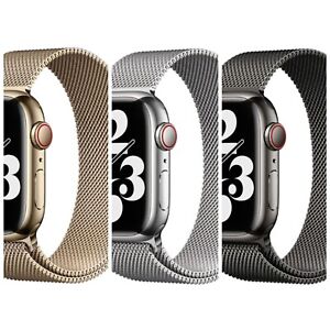 Apple Authentic Mesh Milanese Loop Band for Watch SE, Series 3, 4, 5, 6, 7, 8
